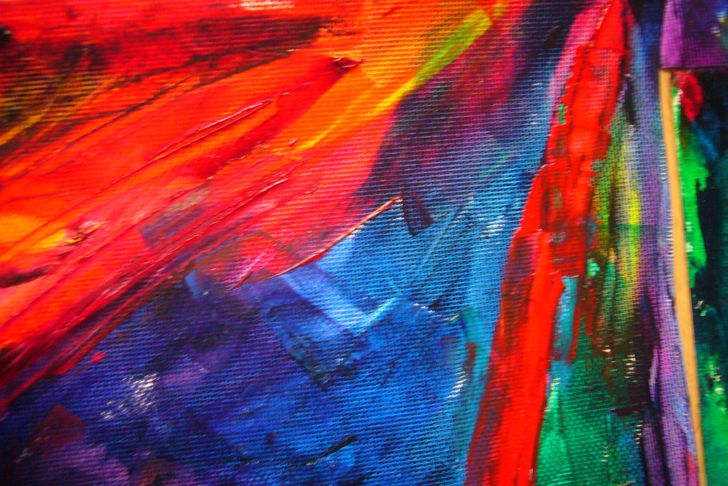 Abstract, oils (detail)