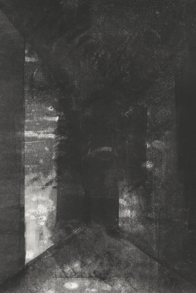 Corridor II, , monotype print